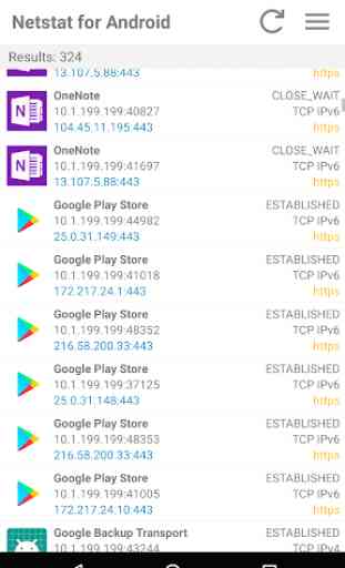 Netstat for Android 1