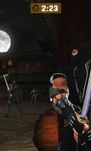 ninja assassino guerra 3D: combate jogos 4