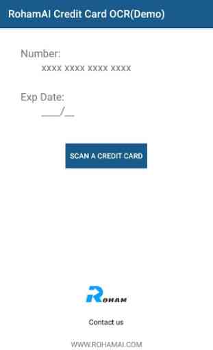 RohamAI Credit card OCR(Free) 2