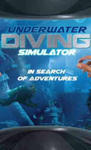 Simulador de mergulho subaquático 3