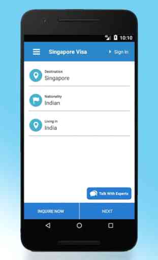 Singapore Visa App 2
