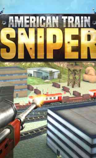 Sniper 3D: Jogo de tiro ao trem 1