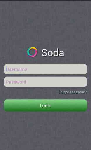 Soda Safe of Data App Mobile 1