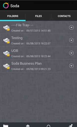 Soda Safe of Data App Mobile 3