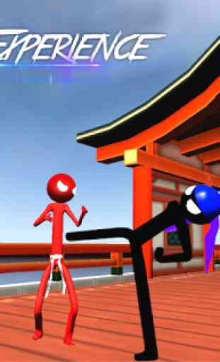 Stickman Luta Karate 3D 3