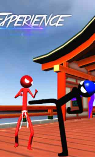 Stickman Luta Karate 3D 4