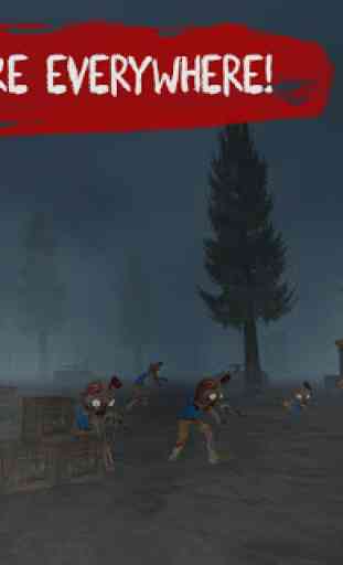 Stickman vs The Walking Zombie: Dead Game 2