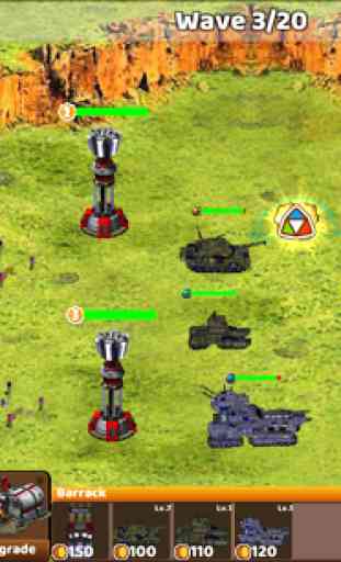Tank Defend: Red Alert Command 4