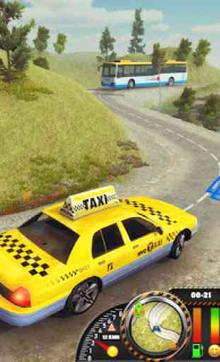 Táxi Offroad Simulador De Condução 3D: Taxi Game 1