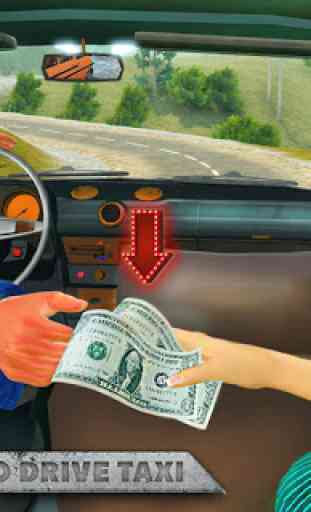 Táxi Offroad Simulador De Condução 3D: Taxi Game 2