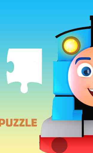 tomas train puzzle: treinar crianças jogo 1