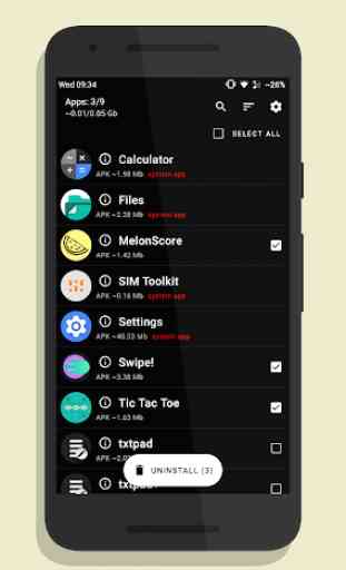 UnApp - desinstalar vários aplicativos 3