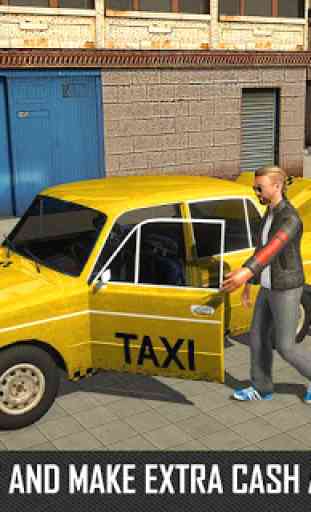 Uphill Crazy Taxi Driving: EUA City Cab Sim 2018 4
