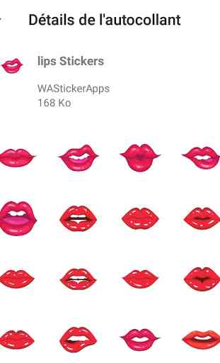 WAStickerApps - Stickers Bisous collection 3
