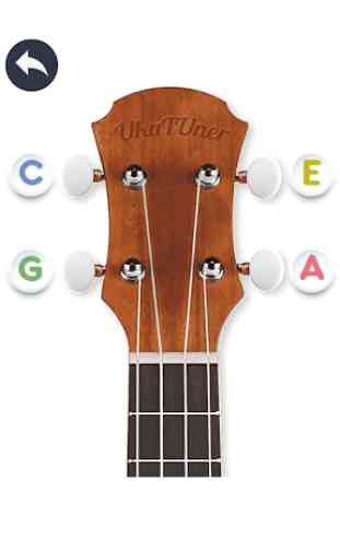Afinador e acordes de ukulele - Ukulele tuner 1