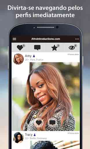 AfroIntroductions - App de Namoro Africano 2