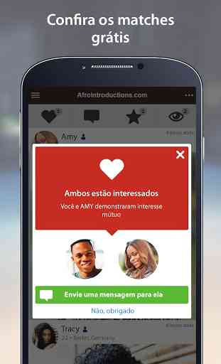 AfroIntroductions - App de Namoro Africano 3