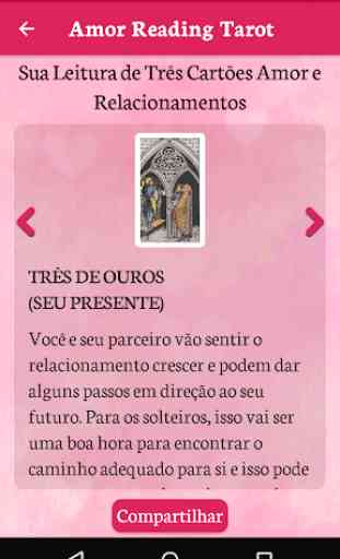 amor Tarot cartão Leituras 3