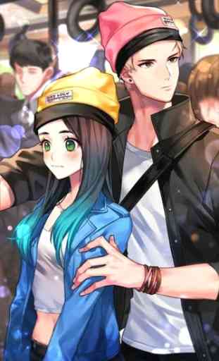 Anime Love-Couple Wallpapers HD 2