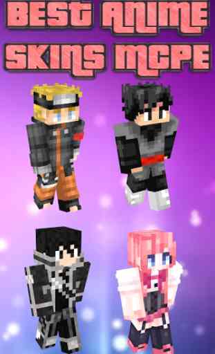 Anime Skins Pack for MCPE 2019 1
