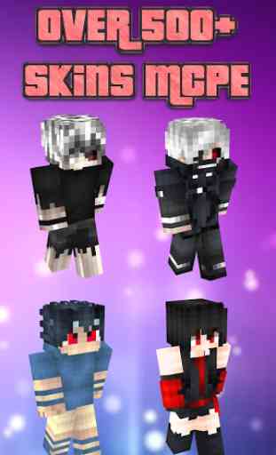 Anime Skins Pack for MCPE 2019 2