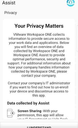 Assist Service for Nokia 9 - Workspace ONE 4