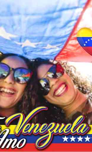 Bandera de venezuela con tu foto 2