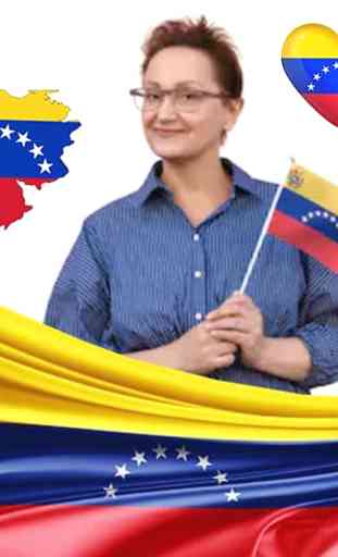 Bandera de venezuela con tu foto 3