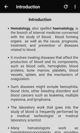 Basic Hematology Guide App 2