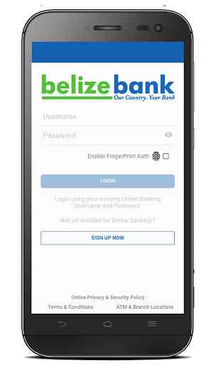 Belize Bank Mobile Banking 1