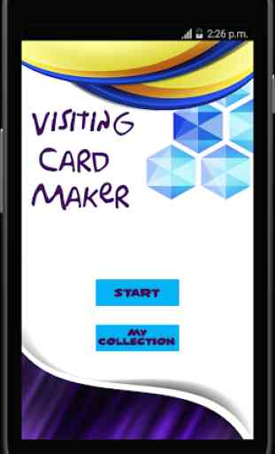 Business Card Designer : Visiting Card Maker 1