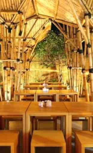 Design de restaurante de bambu 1