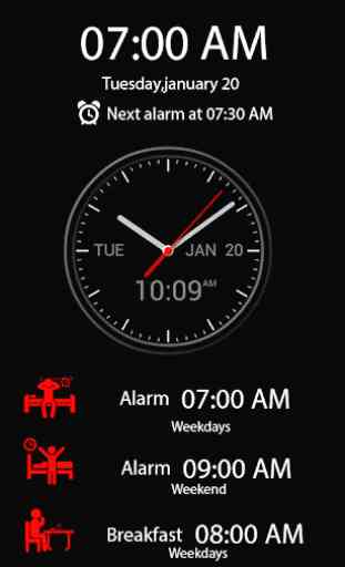 Despertador inteligente: toques de alarme 4