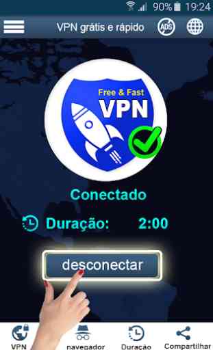 Fast VPN - Grátis Vpn ilimitado seguro 2