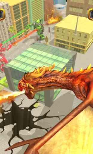 Flying Dragon Robot Simulator :Transformation War 2