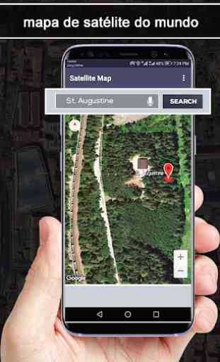 GPS ao vivo Mapa satélite navegação por voz 3
