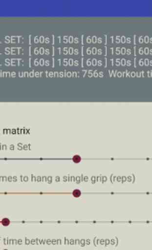 Grips & Grades hangboard app 2