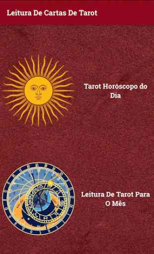 Horóscopo diário, mensal Tarô 1