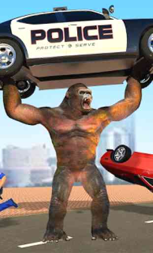 Incredible Monster Gorilla Rampage: Animal Games 1