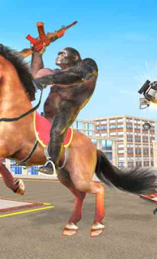 Incredible Monster Gorilla Rampage: Animal Games 3