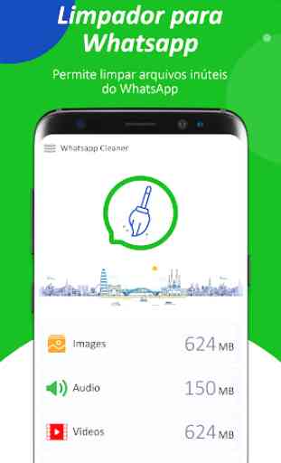 Limpador para o WhatsApp: Smart Data Manager 2