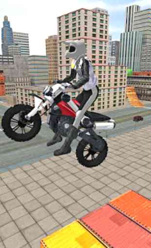 moto esportiva simulador Deriva 3D 3