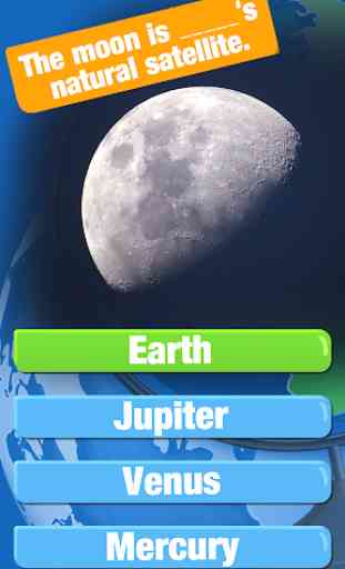 Planeta Terra Jogo Teste Quiz 1