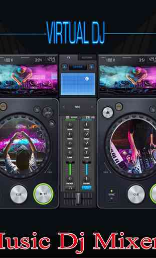 Professional Virtual DJ Music Mixer 2