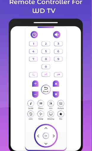 Remote Controller For WD TV 4