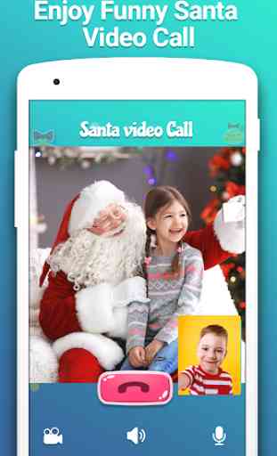 Santa Fake  Video Call Merry Christmas 4