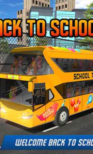 School Bus Driver Simulator 2018: City Fun Drive 1