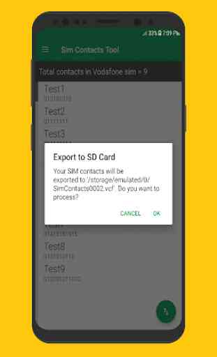 Sim Contacts Tool - Sim Contacts Import / Export 4