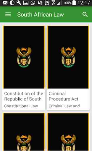 South African law and Constitution 3