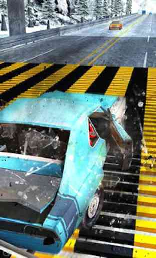 Speed ​​Bump Car Crash Simulator: Beam Damage Driv 2